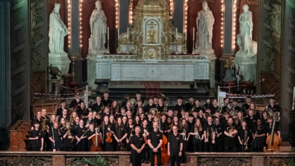 The students toured Belgium from July 20-26 along with Oldham Music Centre staff The students toured Belgium from July 20-26 along with Oldham Music Centre staff