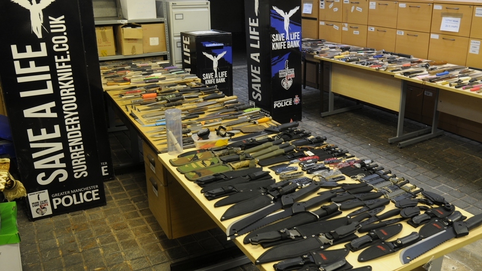 Flashback to a GMP knife amnesty in 2019