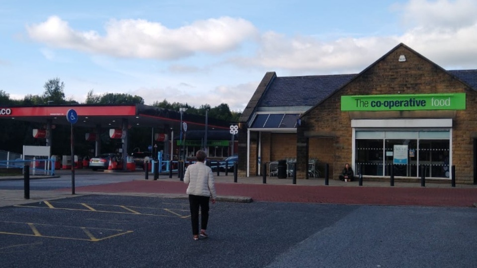 The Co-op store in Lees