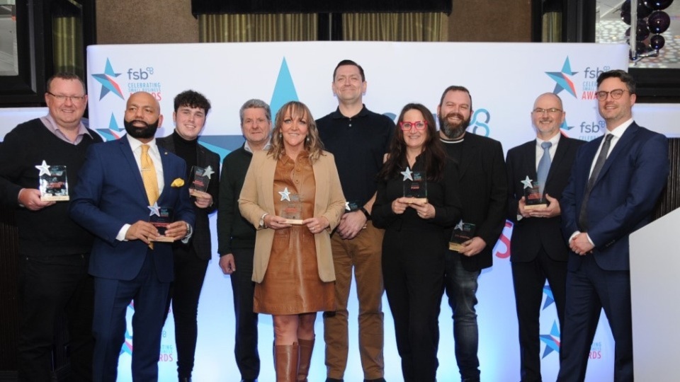 The 2022 FSB Celebrating Small Business Awards winners are pictured