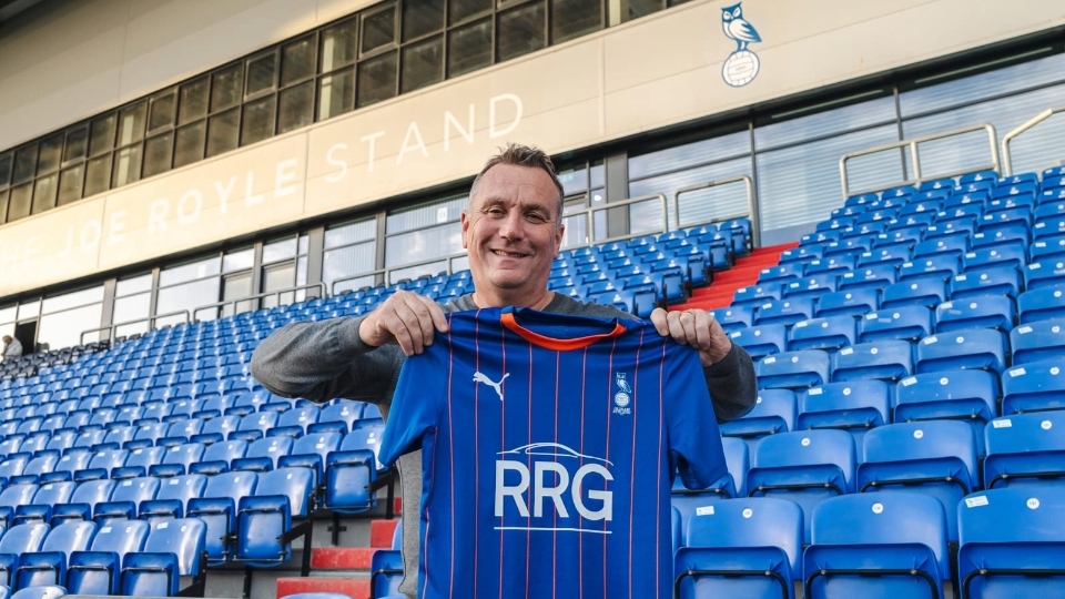 Micky Mellon is Latics' new first-team manager. Image courtesy of OAFC