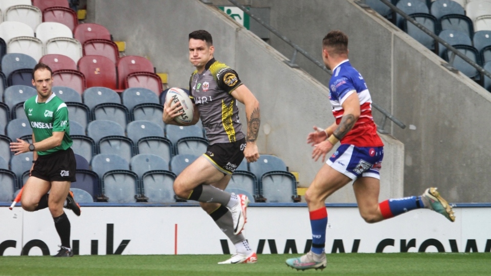 Winger Nick Rawsthorne. Image courtesy of ORLFC Winger Nick Rawsthorne. Image courtesy of ORLFC