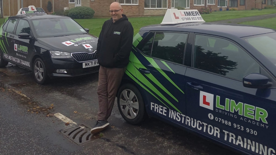 Oldham-based Limer Driving Academy owner Shane Limer