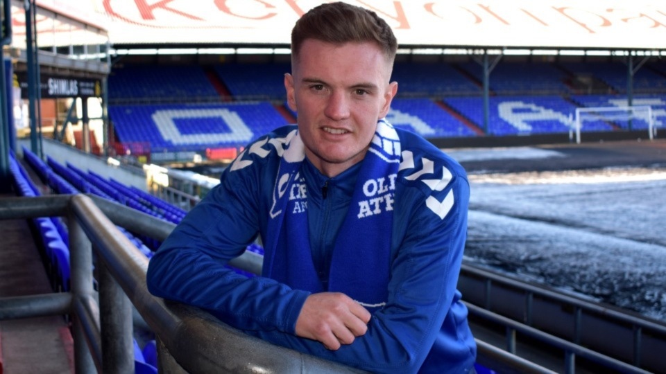 Latics' new signing Mark Shelton. Image courtesy of OAFC Latics' new signing Mark Shelton. Image courtesy of OAFC