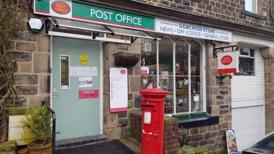 The Dobcross Post Office and Village Store on Woods Lane