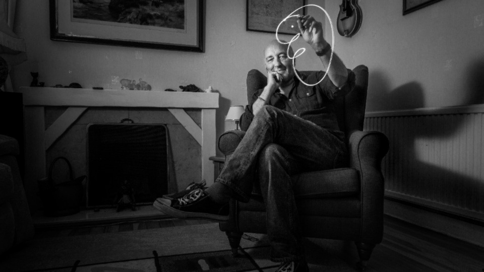Award-winning cartoonist Tony Husband. Image courtesy of Paul Husband Award-winning cartoonist Tony Husband. Image courtesy of Paul Husband