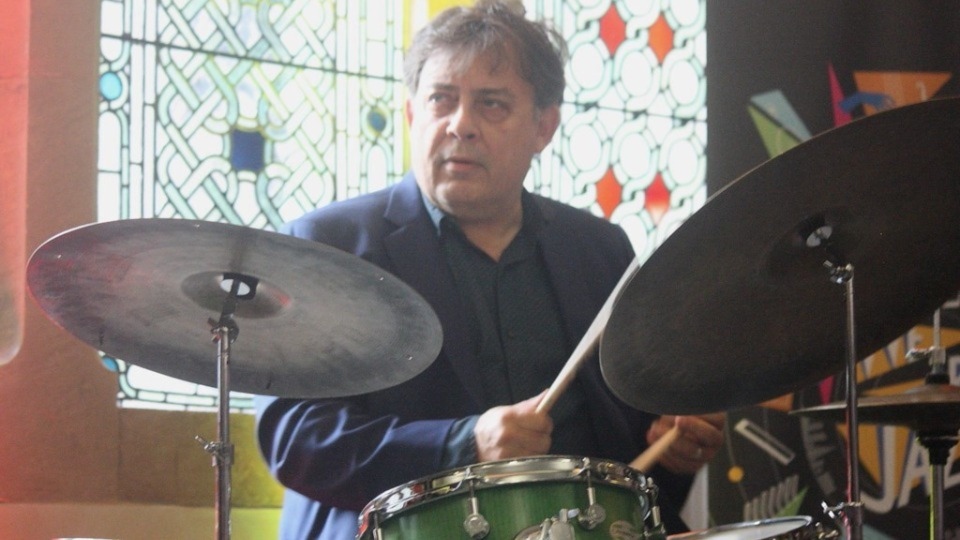 Drummer Clark Tracey, the son of jazz legend Stan Tracey