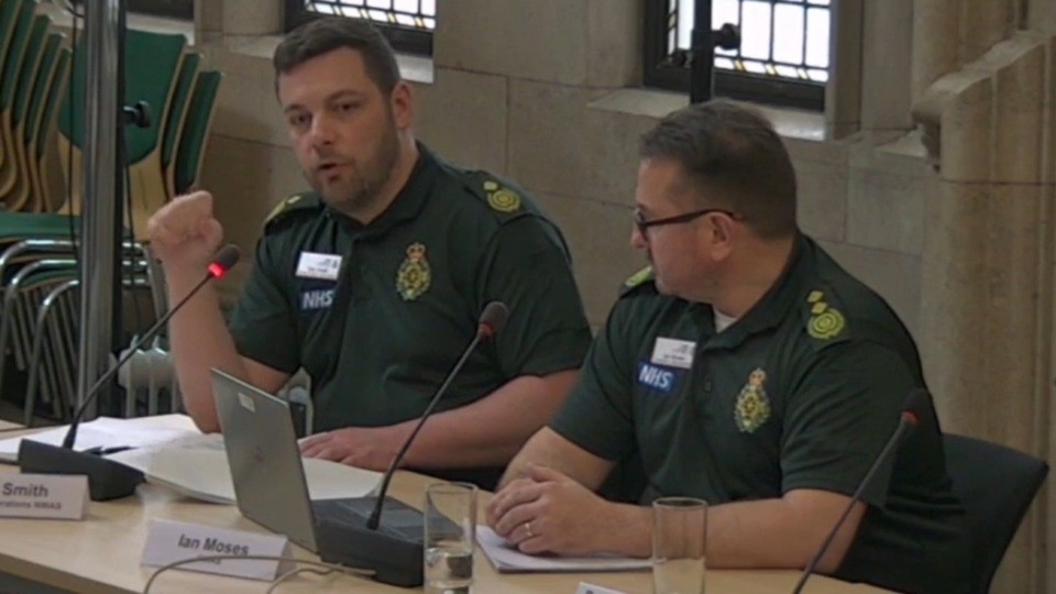 NWAS GM head of operations Dan Smith and GM area director Ian Moses NWAS GM head of operations Dan Smith and GM area director Ian Moses