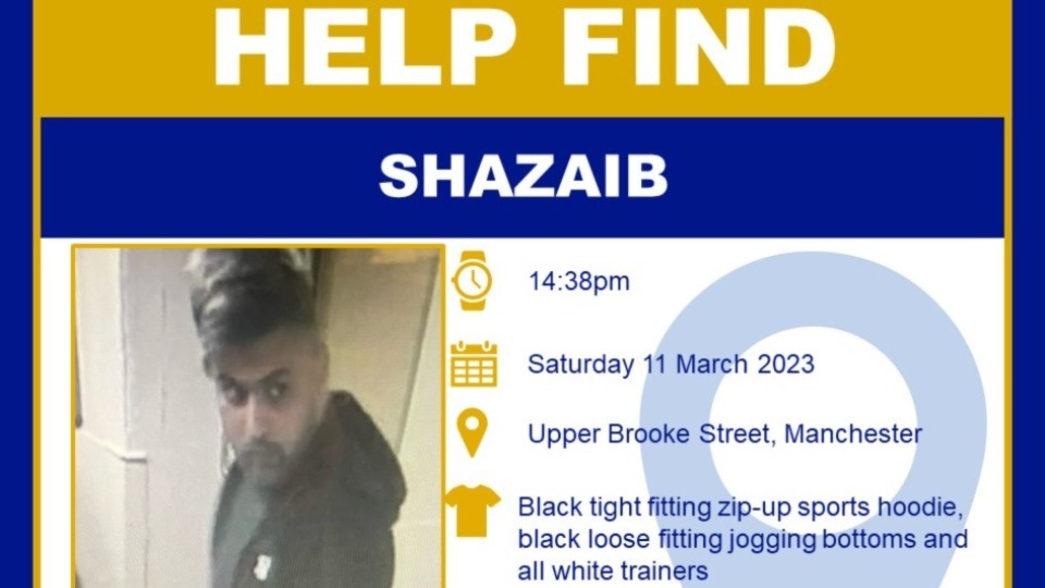 Shazaib was last seen on Saturday Shazaib was last seen on Saturday