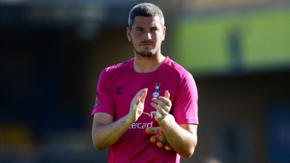 Latics 'keeper Magnus Norman. Image courtesy of OAFC