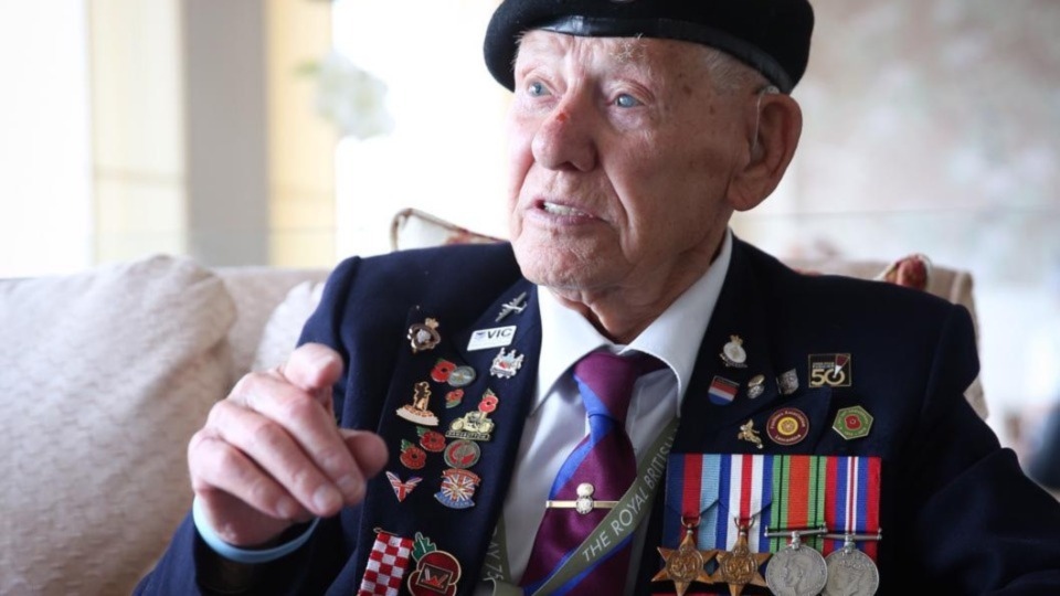Dougie Farrington from Chadderton has died at the age of 97 Dougie Farrington from Chadderton has died at the age of 97