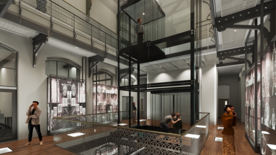 The plans for how the Old Library in Oldham will be refurbished