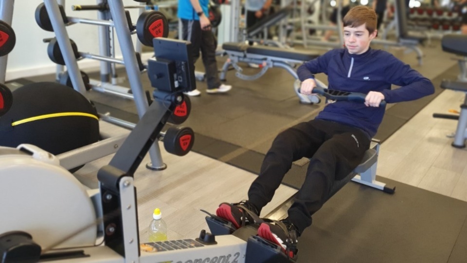 Devon, who is 13, has a Young Person's Membership and uses the gym and classes at Royton Gym and Chadderton Wellbeing Centre