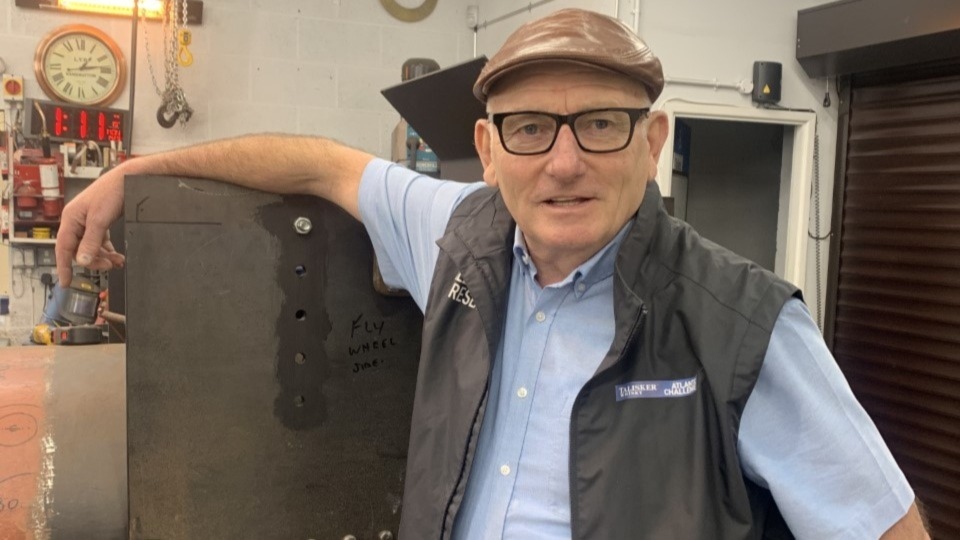 Successful businessman and Latics football club chairman Frank Rothwell Successful businessman and Latics football club chairman Frank Rothwell