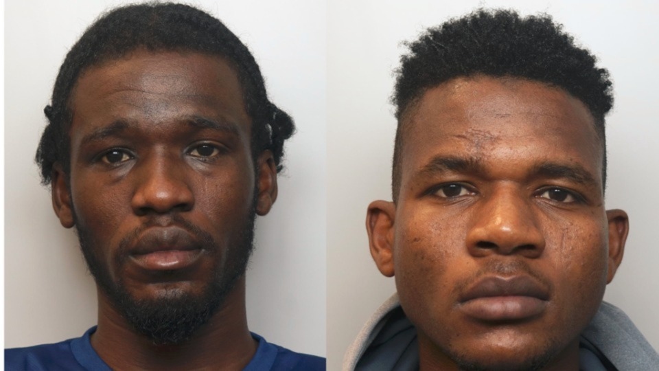 Abdulrahman Hassan from Oldham (left) and Abu Musa Abdulrahman Hassan from Oldham (left) and Abu Musa