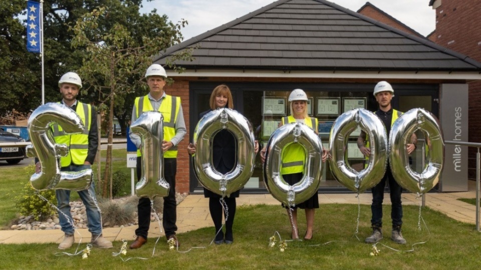 Throughout 2023, Miller Homes is offering £10,000 to charities and community groups in the North West of England, including the Briar View development in Oldham