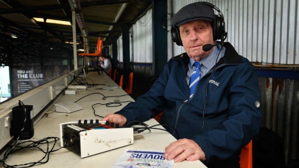 Latics' legendary Match Day Press Officer, Roy Butterworth