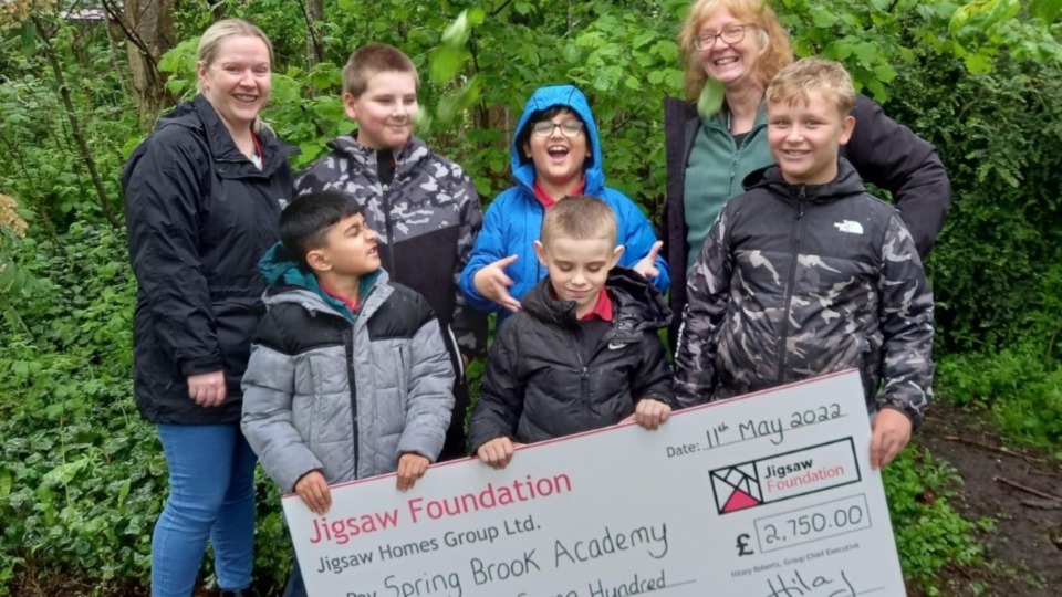 The Jigsaw Foundation funded a project at Oldham school Spring Brook Academy last year