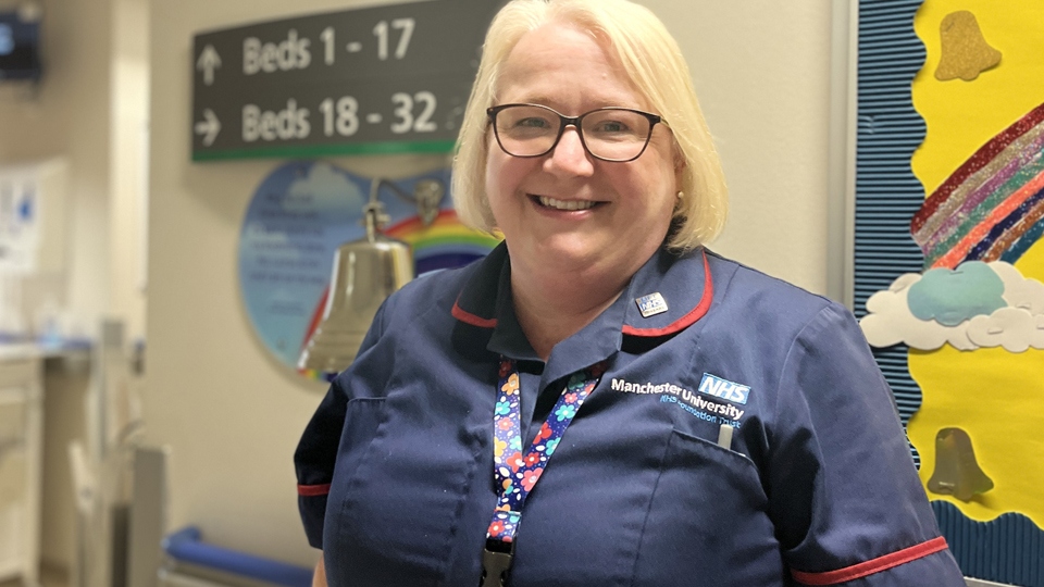 Joanne is helping to mark International Nurses Day today Joanne is helping to mark International Nurses Day today