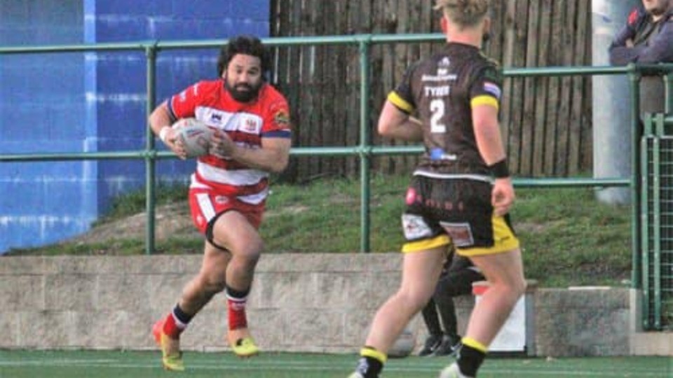 Patrick Ah Van scored a hat-trick of tries in Roughyeds' win against Cornwall last time out. Image courtesy of ORLFC
