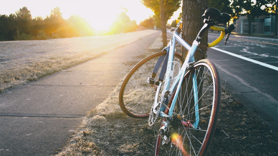 Nothing beats a pint after an evening cycle