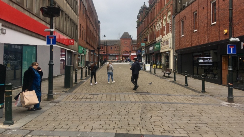 Oldham town centre