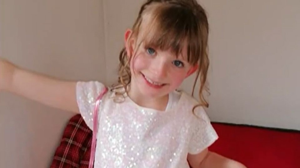 Solaine Thornton was reportedly killed while playing in the garden of her home in Saint-Herbot at the weekend Solaine Thornton was reportedly killed while playing in the garden of her home in Saint-Herbot at the weekend