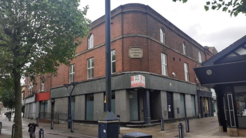 The former bank that could be redeveloped in Ashton. Image courtesy of Monopoly Properties NW Ltd The former bank that could be redeveloped in Ashton. Image courtesy of Monopoly Properties NW Ltd
