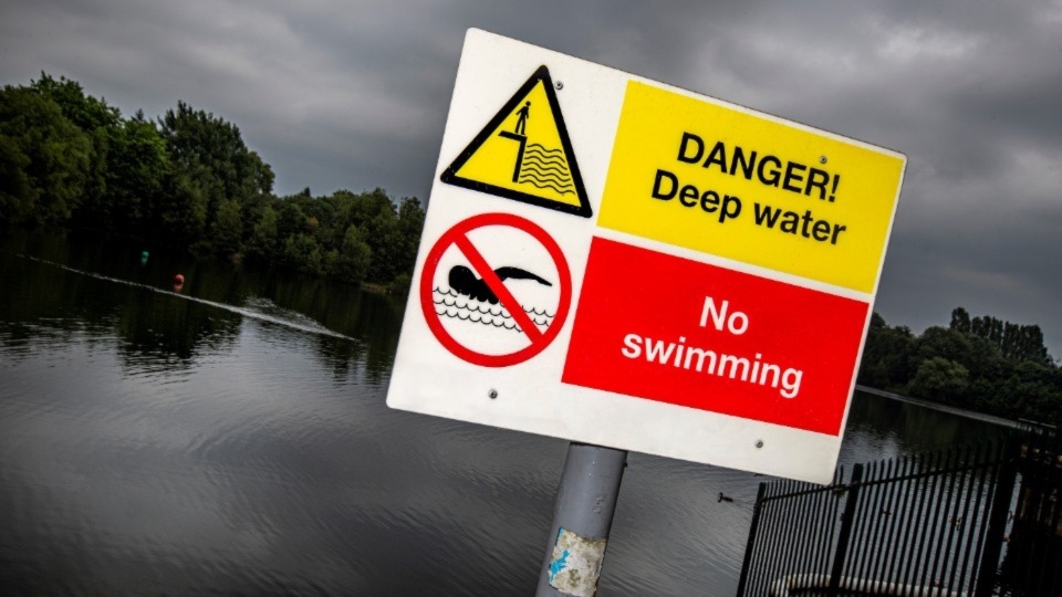 Jumping in water can have huge implications for even the strongest of swimmers Jumping in water can have huge implications for even the strongest of swimmers
