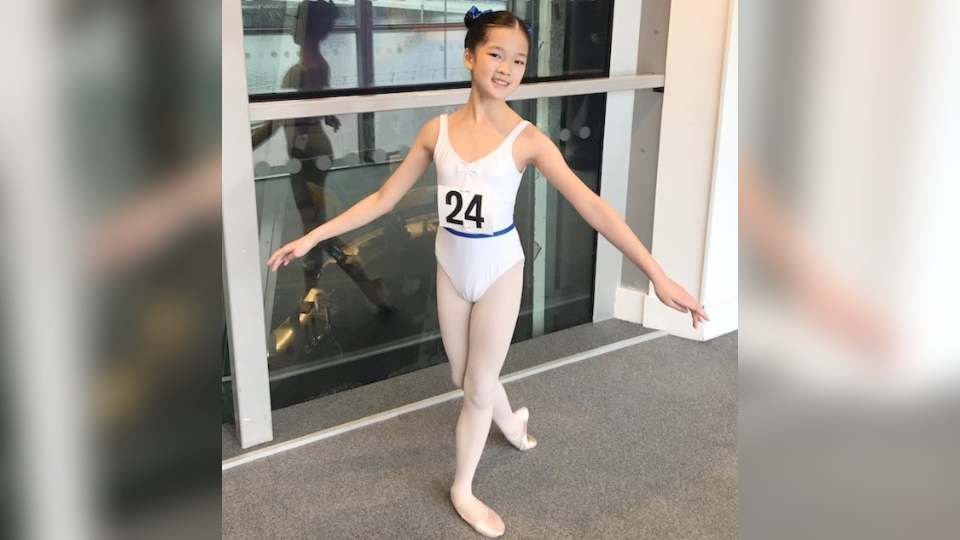 Eliana Tse has been offered a place to train in Year Seven at The Royal Ballet School