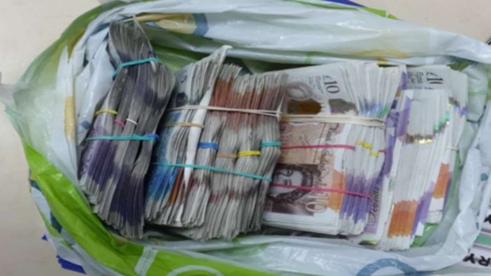 Since April, GMP's Asset Detention and Recovery Unit (ADRU) have successfully obtained forfeiture orders at court of £1,041,626.72, which is entirely made up from seized criminal cash Since April, GMP's Asset Detention and Recovery Unit (ADRU) have successfully obtained forfeiture orders at court of £1,041,626.72, which is entirely made up from seized criminal cash