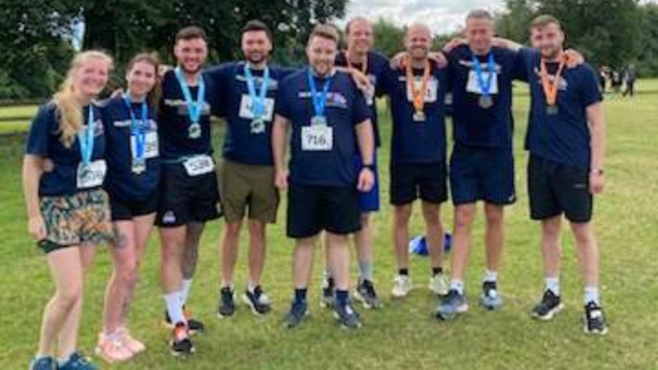 Members of staff from Waterhead Academy pictured at the Tatton Park 10K