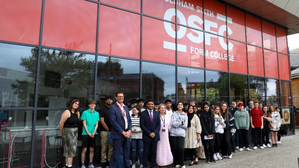 Staff are delighted for the OSFC students and their exam results this summer