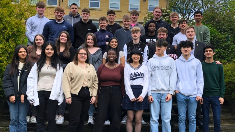 Rishworth School students celebrate their A level results