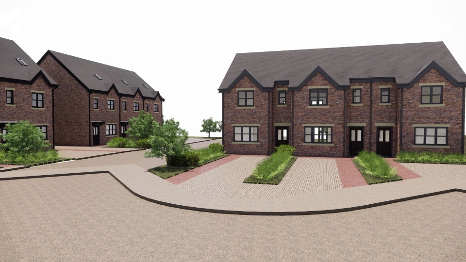 A deal has been secured for ten new sustainable homes in Shaw