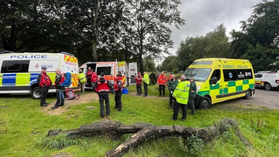 Several search parties were sent out to cover nearby areas Several search parties were sent out to cover nearby areas
