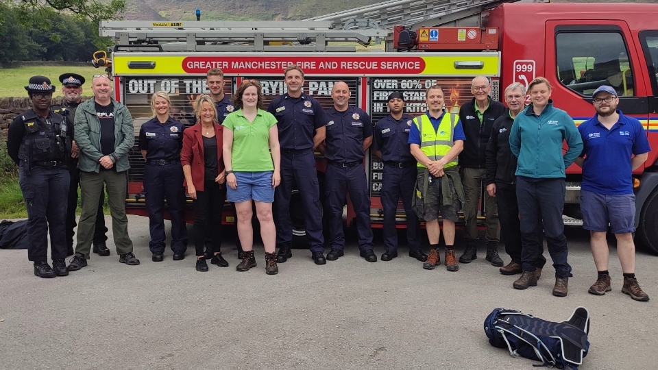 Helping to keep the Dovestones area of Oldham a safer place this summer