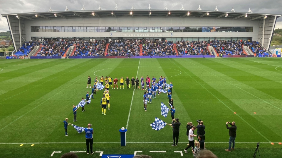 Latics lost 2-0 to Solihull Moors today