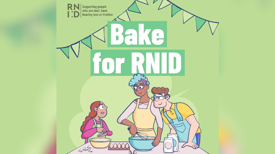 Grab your apron, get some friends together and bake for RNID