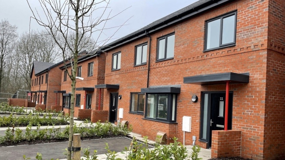 The latest development from FCHO has transformed a long-term vacant plot of land off Cherry Avenue in the Alt neighbourhood into 38 two and three-bedroom, eco-friendly houses, all for affordable rent