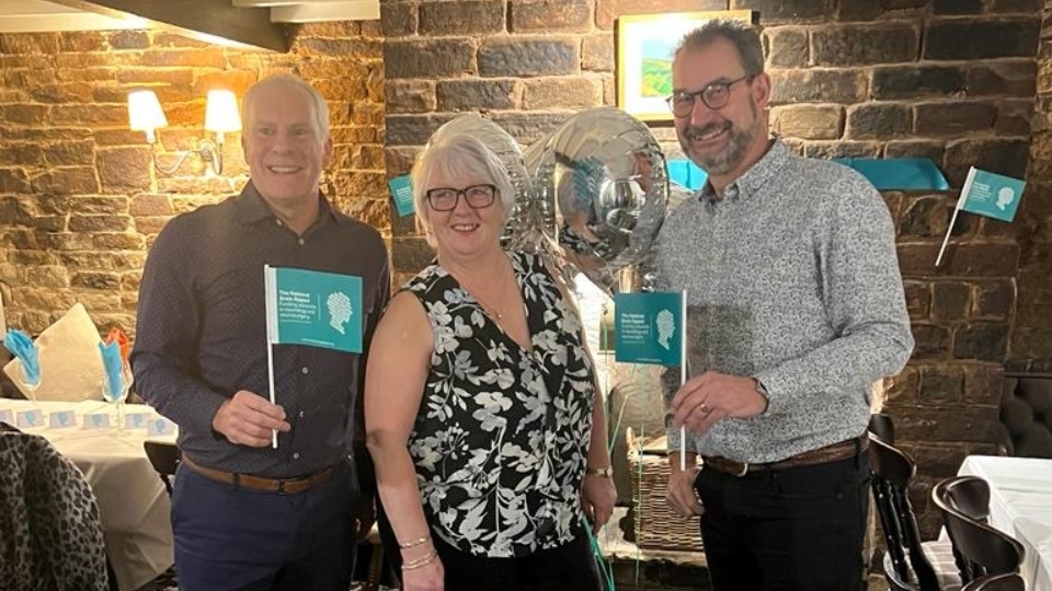 Pictured are fund-raiser organisers Ian Mills, Sue Ellis and Kevin Sanders. Sue is landlady of the Navigation