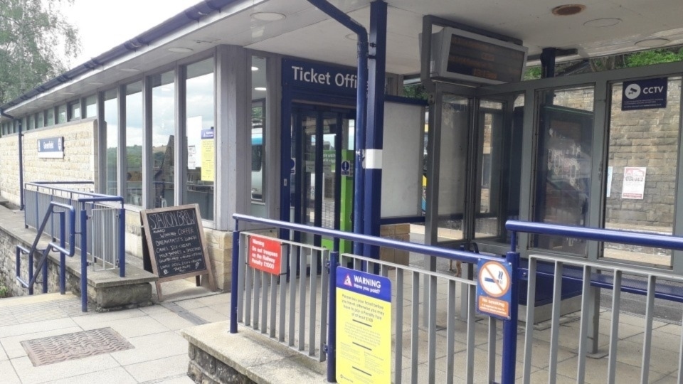 The train station at Greenfield