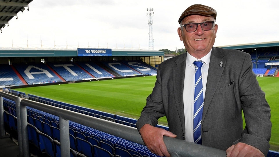 Boundary Park will be packed tomorrow as Latics fans welcome back Atlantic rowing hero and club chairman Frank Rothwell