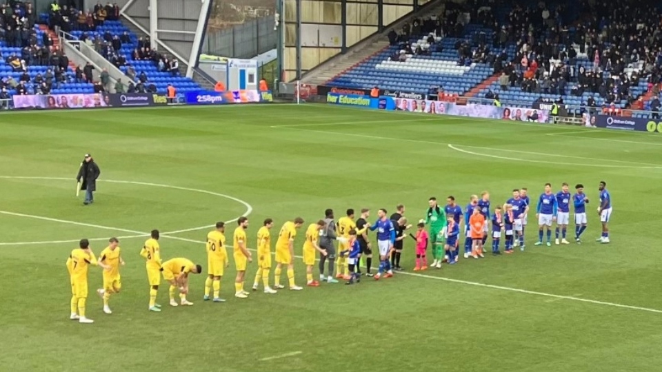 Latics drew 1-1 against Southend at Boundary Park