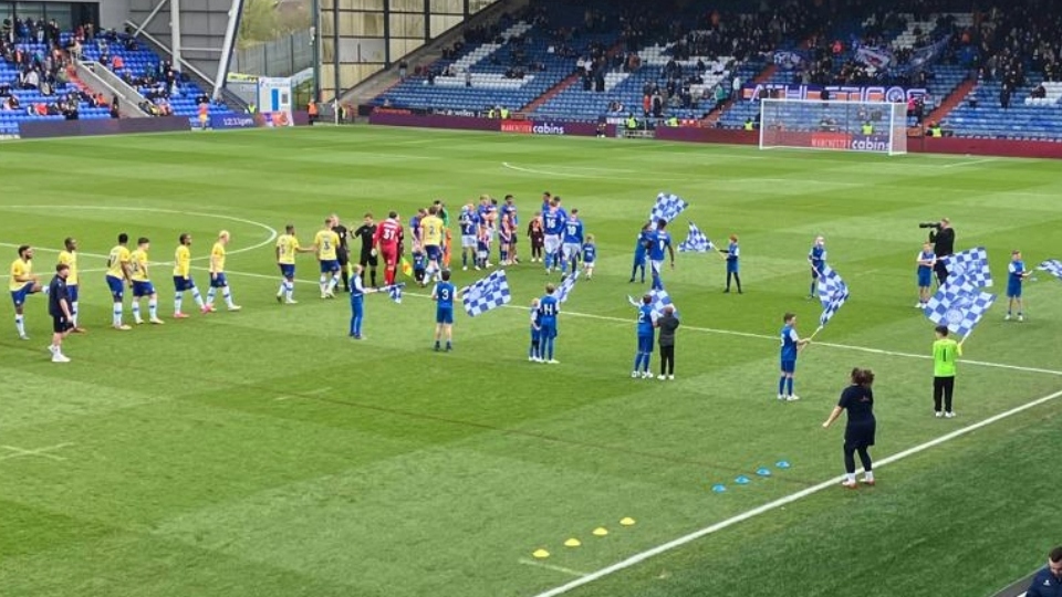 Latics were beaten at home by Wealdstone. Image courtesy of Mark Rooney