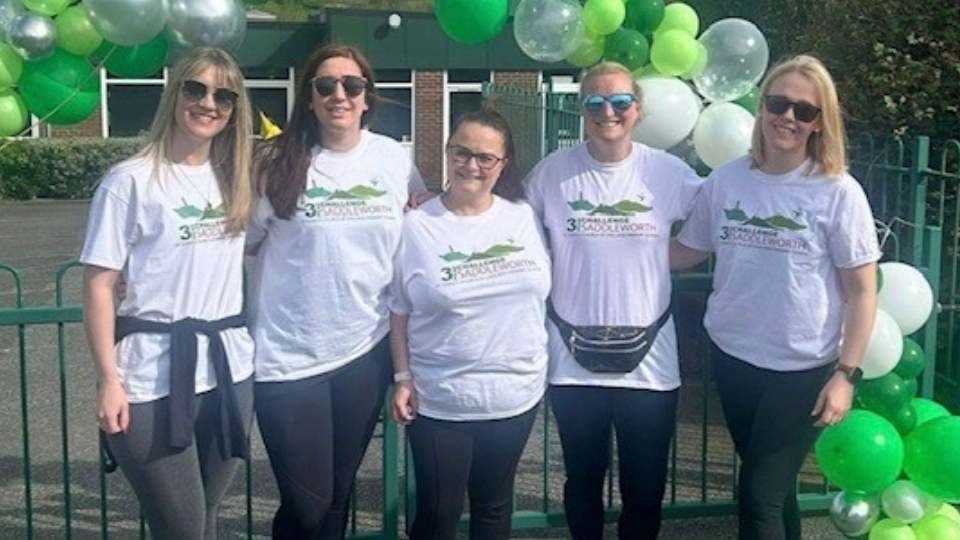 St Chad’s Together trustees Emily Barlow, Amanda Blizzard-Gray, Lauren Chamberlain, Lydia Thorp and Beth Whitehead