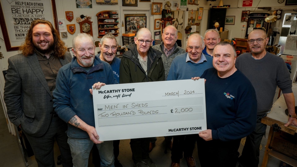 Run by Age UK Oldham, Men in Sheds provides both support and a safe and friendly meeting place for local men over 55 who might otherwise find themselves isolated and lonely