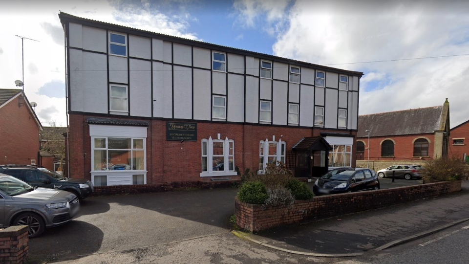 The Meavy View Retirement Home on Milkstone Road in Rochdale. Image courtesy of Google Maps