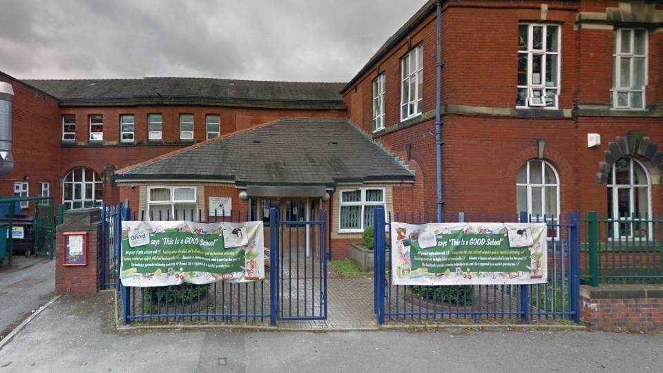 Oldham School St Hilda's CofE Primary. Image courtesy of Google Maps