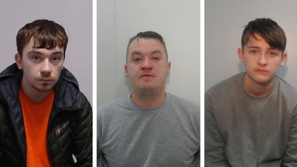 Tony Adams, Dale Heywood and Niall Conaghan. Images courtesy of GMP Tony Adams, Dale Heywood and Niall Conaghan. Images courtesy of GMP